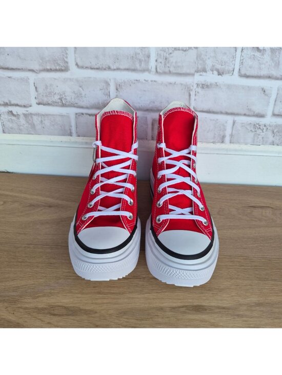 Converse Chuck Taylor Lift Double Stack Hi Sz 6 Men\'s shoes Sneaker Red A15542C